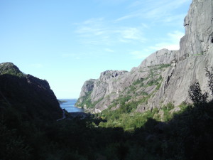 rien n'est jamais plat - Jøssingfjorden