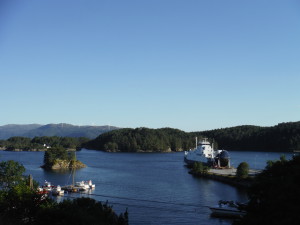 Un ferry - Huftarøy