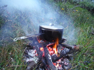 Je n'ai plus de gaz... Comme celà c'est un peu plus long, mais le soupe est meilleure !