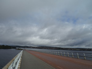 L'arrivée à Östersund