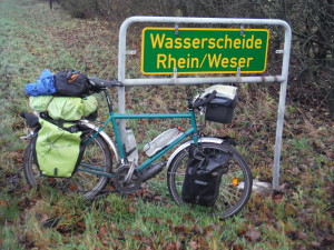 Arriving in the Rhein river watershed, 690m s l - Ulrichstein