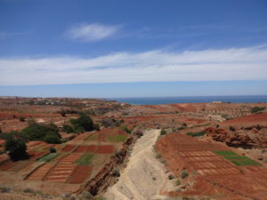 Cultures near a small river, tazaghin