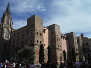 The Roman walls of Barcelona