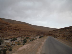 The road out of the canyon, arriving on the plateau