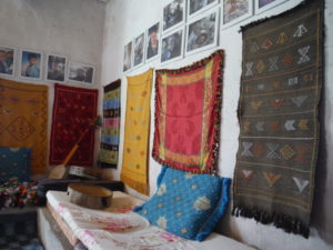 tapis berber dans une auberge