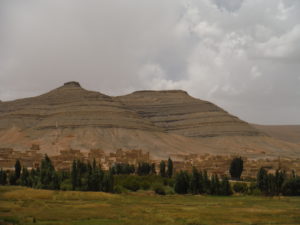 Agoudal, the highest village of Morocco