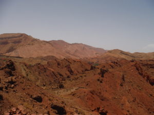 the dades valley in Ait Ibriren آيت إبريرن