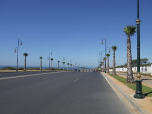 l'entrée dans Rabat